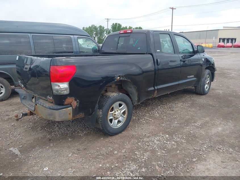 2007 Toyota Tundra VIN 5TBBT54137S458115 IAAI salvage auction — REAR END, Clear (New York), sold $1,100 on 2026-07-08 (photo 4)