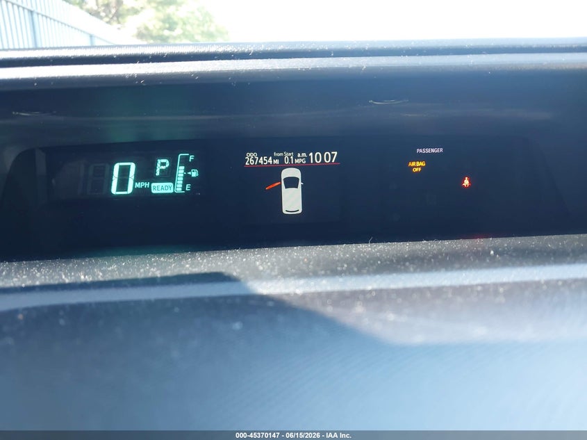 2013 Toyota Prius c VIN JTDKDTB34D1032214 IAAI salvage auction — NORMAL WEAR, Clear (New Jersey), sold $1,100 on 2026-07-08 (photo 7)