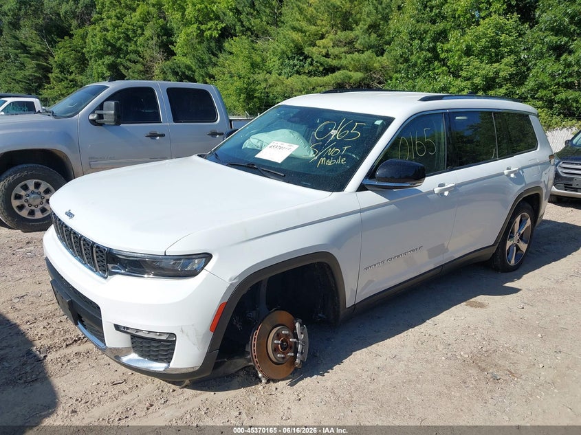 2021 Jeep Grand cherokee VIN 1C4RJKBG5M8141888 IAAI salvage auction — LEFT FRONT, Salvage (Wisconsin), sold $7,200 on 2026-07-29 (photo 2)