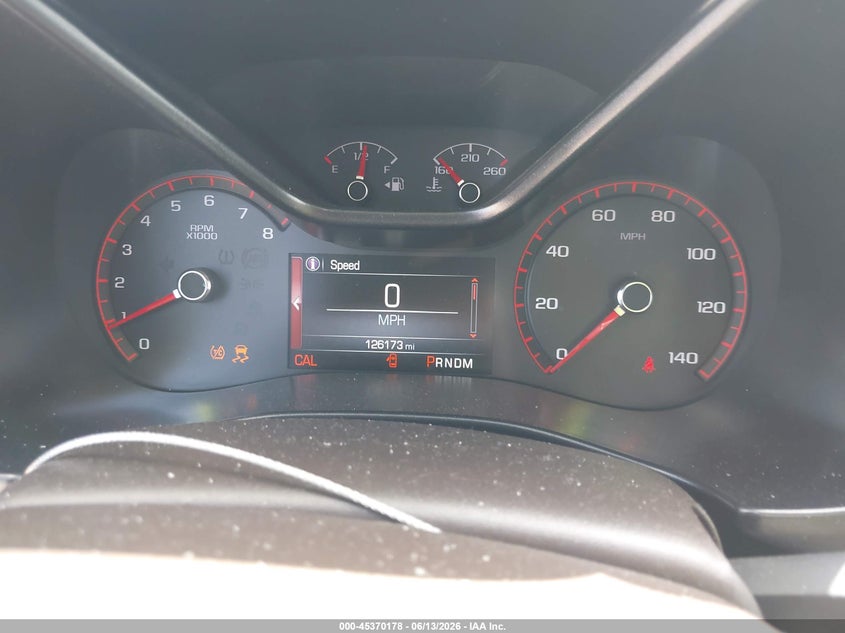 2016 Gmc Canyon VIN 1GTG6DE36G1172478 IAAI salvage auction — FRONT END, Salvage Title, sold $8,125 on 2026-08-19 (photo 7)