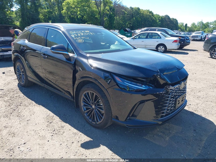 2026 Lexus Rx VIN 2T2BAMCA1TC137147 IAAI salvage auction — FRONT & REAR, Salvage Title, sold $12,600 on 2026-07-30 (photo 1)