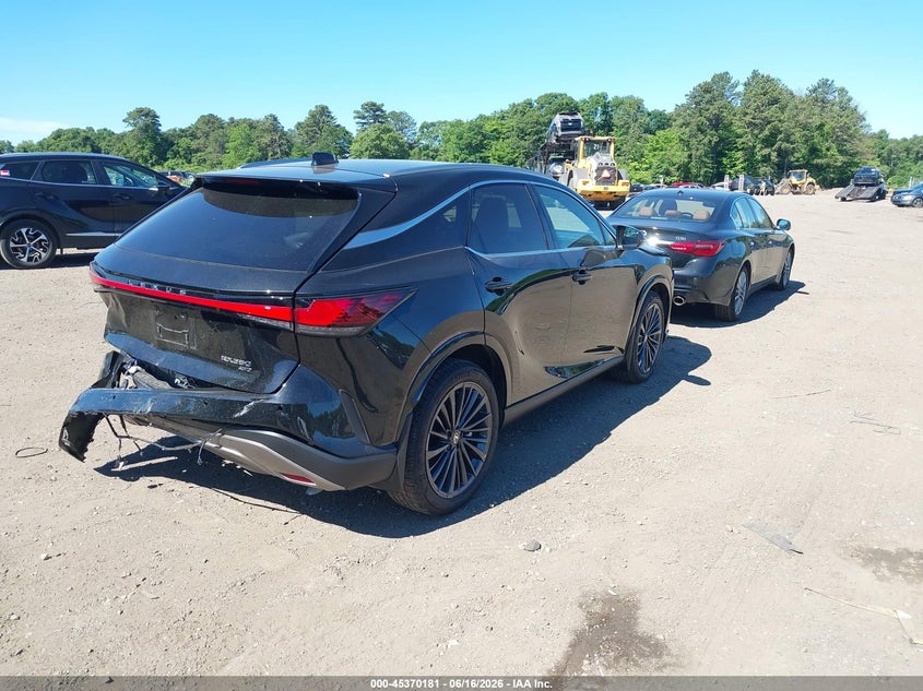 2026 Lexus Rx VIN 2T2BAMCA1TC137147 IAAI salvage auction — FRONT & REAR, Salvage Title, sold $12,600 on 2026-07-30 (photo 4)