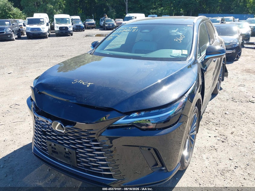 2026 Lexus Rx VIN 2T2BAMCA1TC137147 IAAI salvage auction — FRONT & REAR, Salvage Title, sold $12,600 on 2026-07-30 (photo 6)