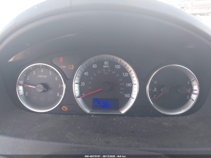 2010 Hyundai Sonata VIN 5NPET4AC7AH633791 IAAI salvage auction — FRONT END, Rebuildable (Florida), sold $750 on 2026-07-16 (photo 7)