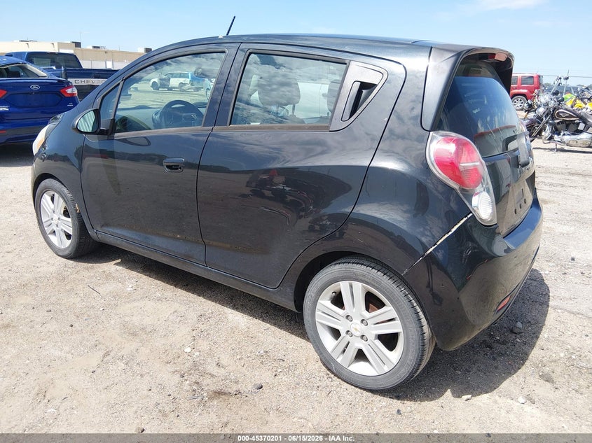 2014 Chevrolet Spark VIN KL8CD6S91EC586870 IAAI salvage auction — HAIL, Salvage (Kansas), sold $1,050 on 2026-07-24 (photo 3)