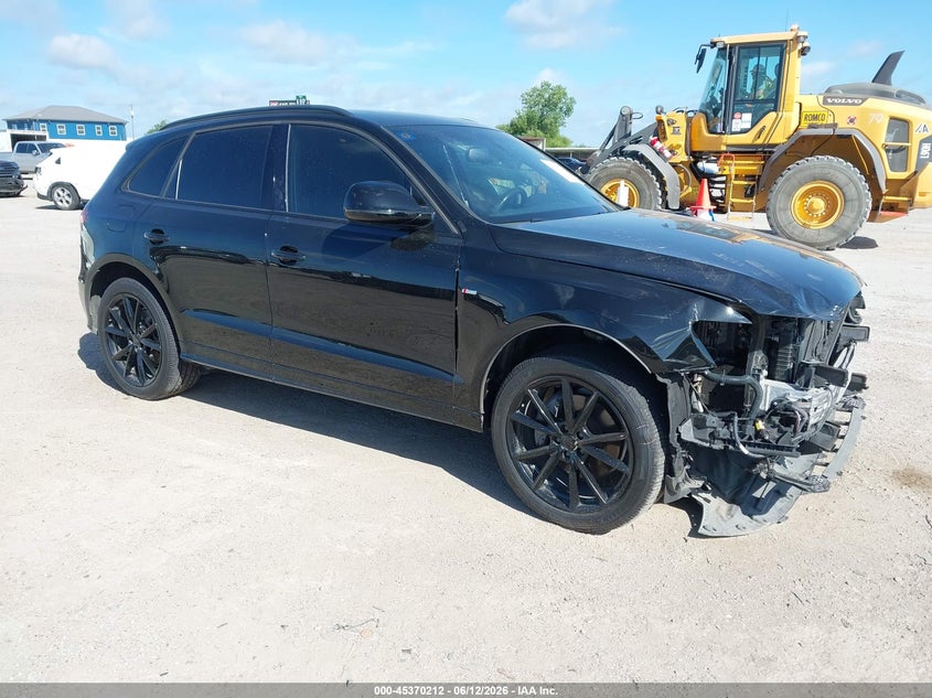 2017 Audi Q5 VIN WA1D7AFP8HA096323 IAAI salvage auction — FRONT END, Original (Texas), sold $5,100 on 2026-07-10 (photo 1)