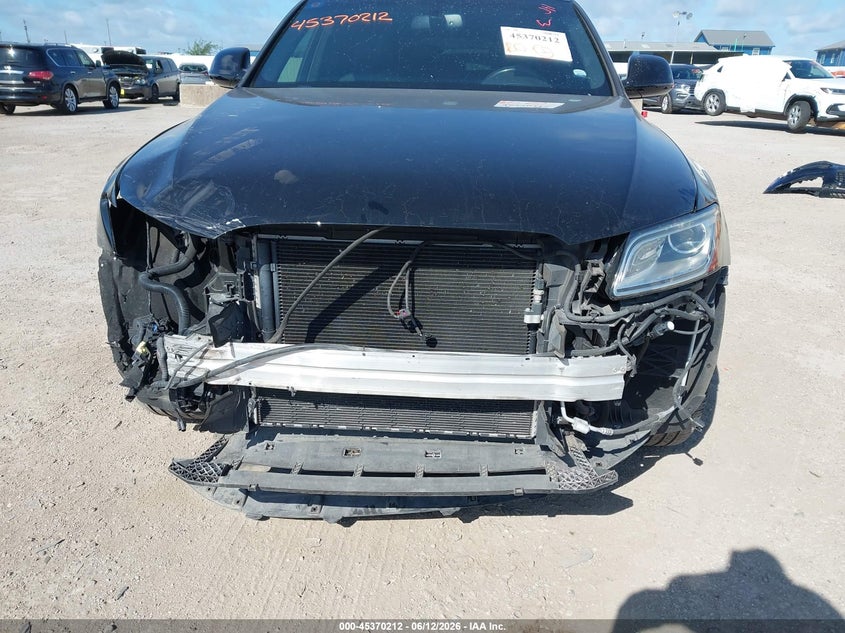 2017 Audi Q5 VIN WA1D7AFP8HA096323 IAAI salvage auction — FRONT END, Original (Texas), sold $5,100 on 2026-07-10 (photo 6)
