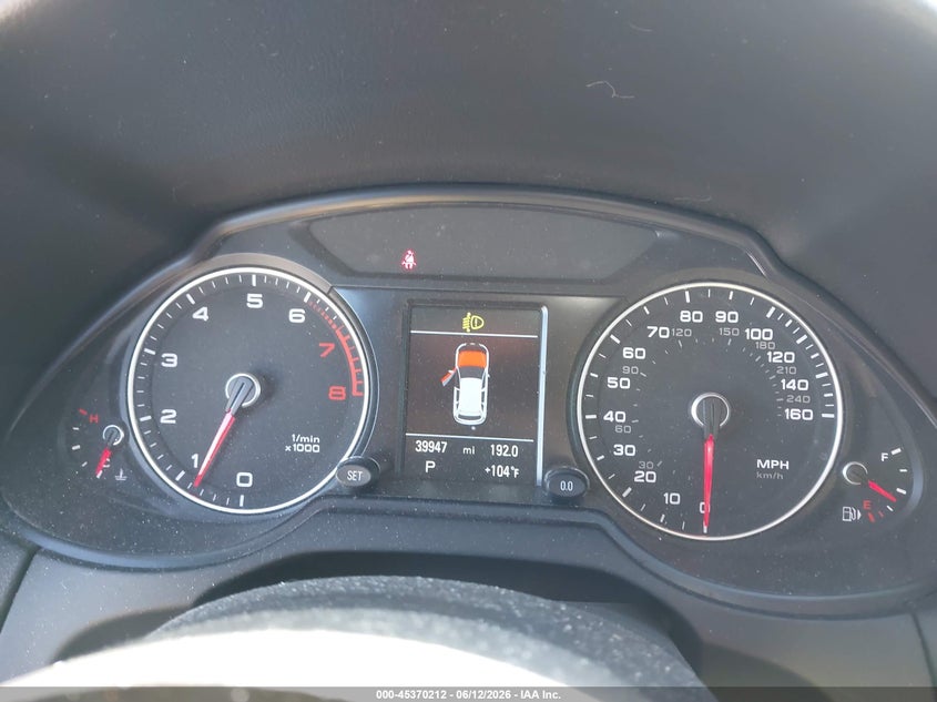 2017 Audi Q5 VIN WA1D7AFP8HA096323 IAAI salvage auction — FRONT END, Original (Texas), sold $5,100 on 2026-07-10 (photo 7)