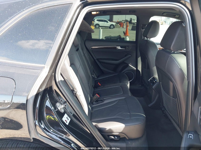 2017 Audi Q5 VIN WA1D7AFP8HA096323 IAAI salvage auction — FRONT END, Original (Texas), sold $5,100 on 2026-07-10 (photo 8)