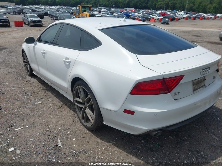 2015 Audi A7 VIN WAU2MAFC8FN039352 IAAI salvage auction — REAR END, Salvage (Idaho), sold $6,600 on 2026-07-31 (photo 3)