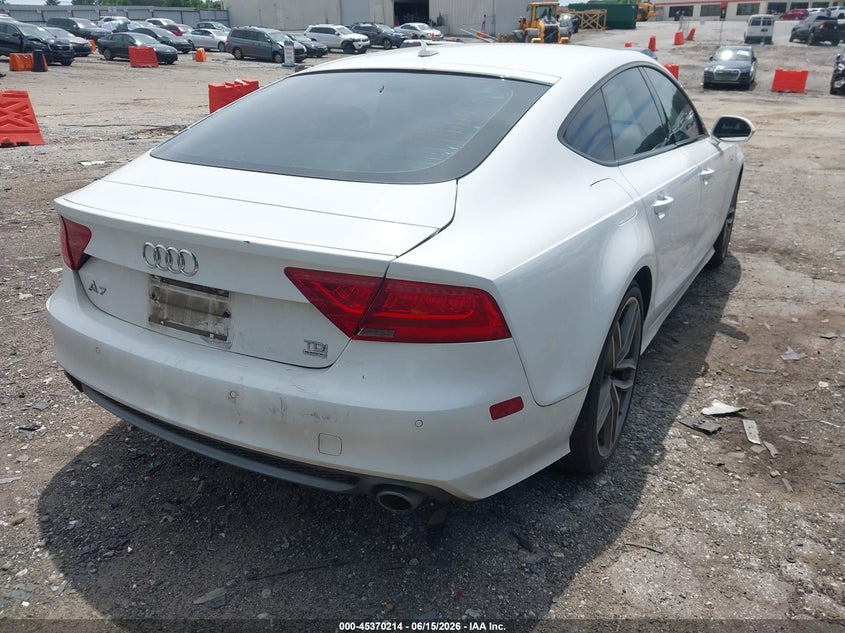 2015 Audi A7 VIN WAU2MAFC8FN039352 IAAI salvage auction — REAR END, Salvage (Idaho), sold $6,600 on 2026-07-31 (photo 4)