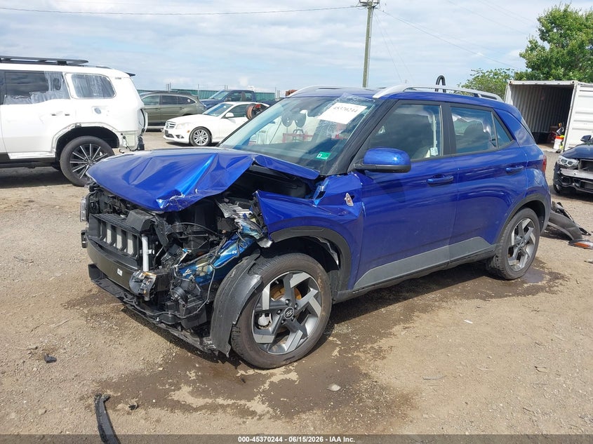 2025 Hyundai Venue VIN KMHRC8A3XSU416585 IAAI salvage auction — FRONT END, Salvage Title, sold $25 on 2026-07-27 (photo 2)