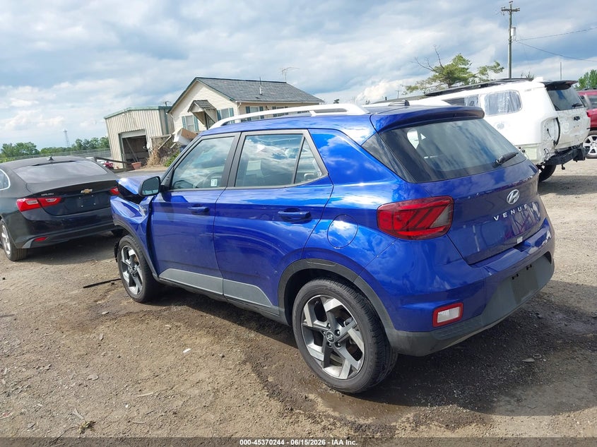 2025 Hyundai Venue VIN KMHRC8A3XSU416585 IAAI salvage auction — FRONT END, Salvage Title, sold $25 on 2026-07-27 (photo 3)
