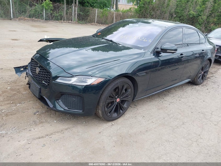 2021 Jaguar Xf VIN SAJBL4GXXMCY89406 IAAI salvage auction — RIGHT FRONT, Salvage (Rhode Island), sold $9,050 on 2026-07-14 (photo 2)