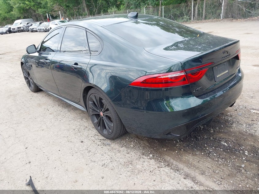 2021 Jaguar Xf VIN SAJBL4GXXMCY89406 IAAI salvage auction — RIGHT FRONT, Salvage (Rhode Island), sold $9,050 on 2026-07-14 (photo 3)