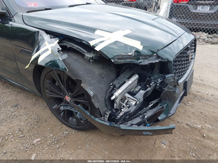 2021 Jaguar Xf VIN SAJBL4GXXMCY89406 IAAI salvage auction — RIGHT FRONT, Salvage (Rhode Island), sold $9,050 on 2026-07-14 (photo 6)