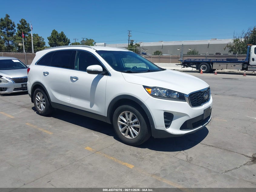 2019 Kia Sorento VIN 5XYPG4A31KG434242 IAAI salvage auction — NORMAL WEAR, Clear - Dealer Only (California), sold $2,650 on 2026-07-13 (photo 1)