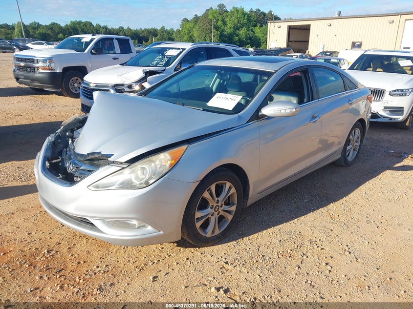 2011 Hyundai Sonata VIN 5NPEC4AC8BH304535 IAAI salvage auction — FRONT END, Salvage (North Carolina), sold $375 on 2026-07-06 (photo 2)