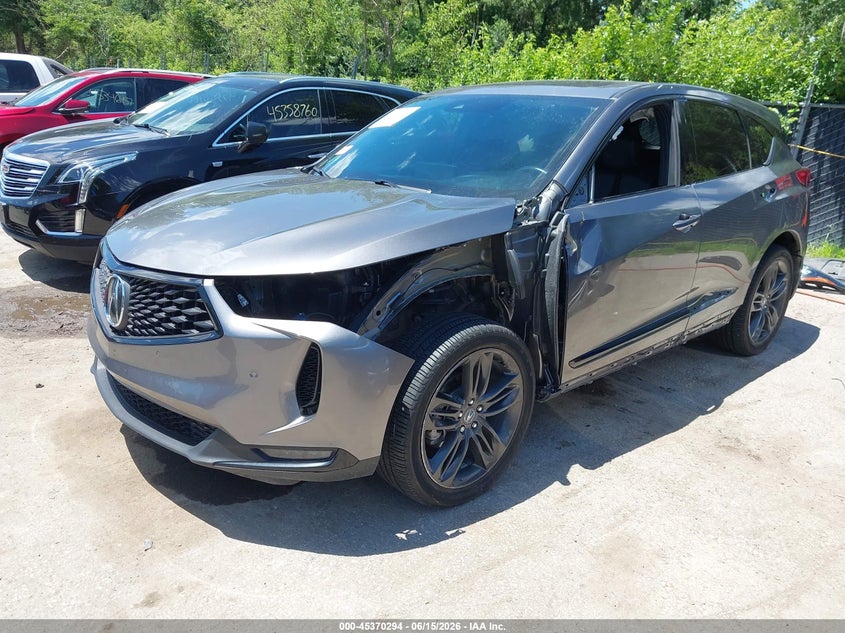 2022 Acura Rdx VIN 5J8TC2H6XNL006954 IAAI salvage auction — LEFT SIDE, Salvage (Kansas), sold $13,600 on 2026-07-22 (photo 2)