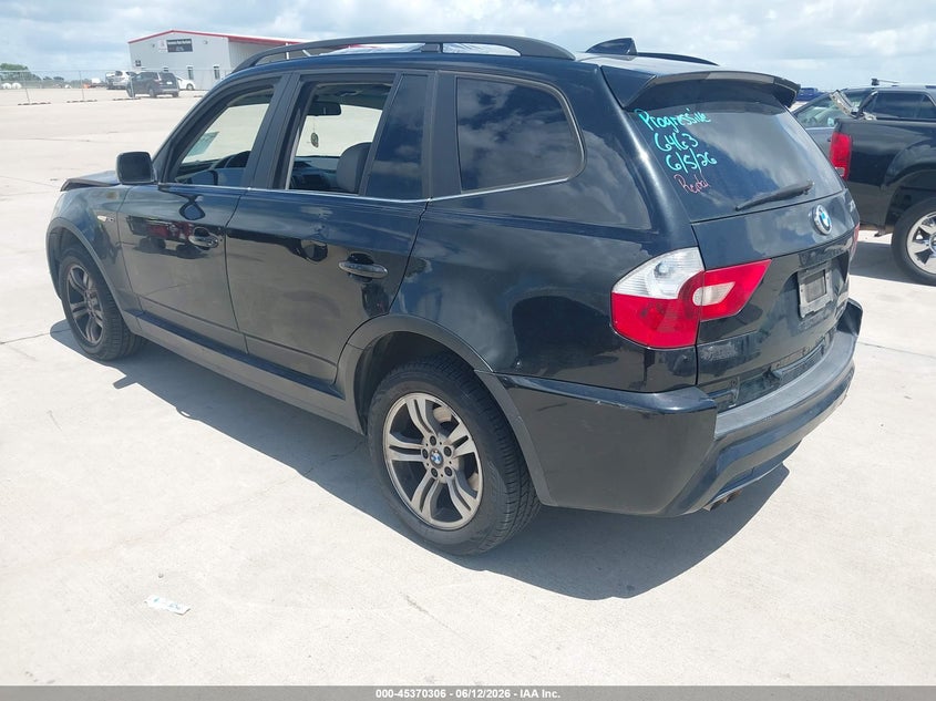 2006 BMW X3 VIN WBXPA93436WD25008 IAAI salvage auction — FRONT END, Original (Texas), sold $525 on 2026-07-24 (photo 3)