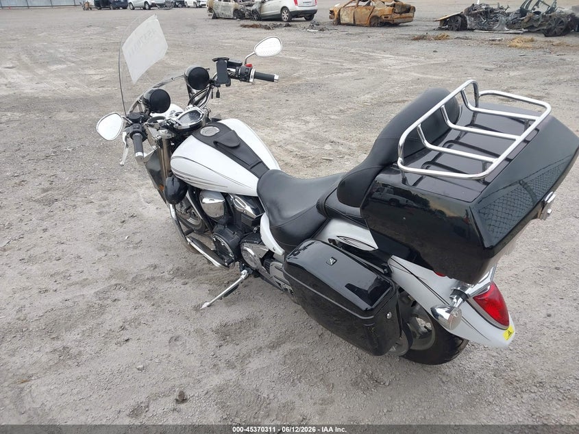 2009 Yamaha Xvs1300 a VIN JYAVP24EX9A008662 IAAI salvage auction — SIDE, Clear (Arkansas), sold $1,450 on 2026-07-14 (photo 3)