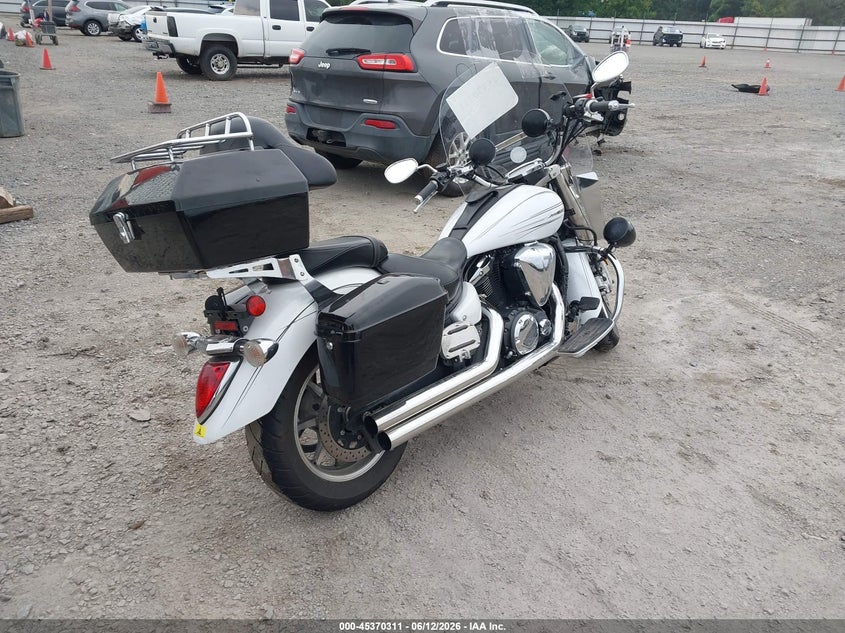 2009 Yamaha Xvs1300 a VIN JYAVP24EX9A008662 IAAI salvage auction — SIDE, Clear (Arkansas), sold $1,450 on 2026-07-14 (photo 4)