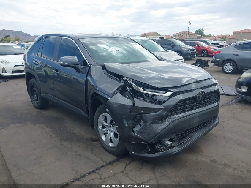 2025 Toyota Rav 4 VIN 2T3K1RFV3SW388532 IAAI salvage auction — RIGHT FRONT, Salvage (Arizona), sold $11,300 on 2026-07-28 (photo 1)