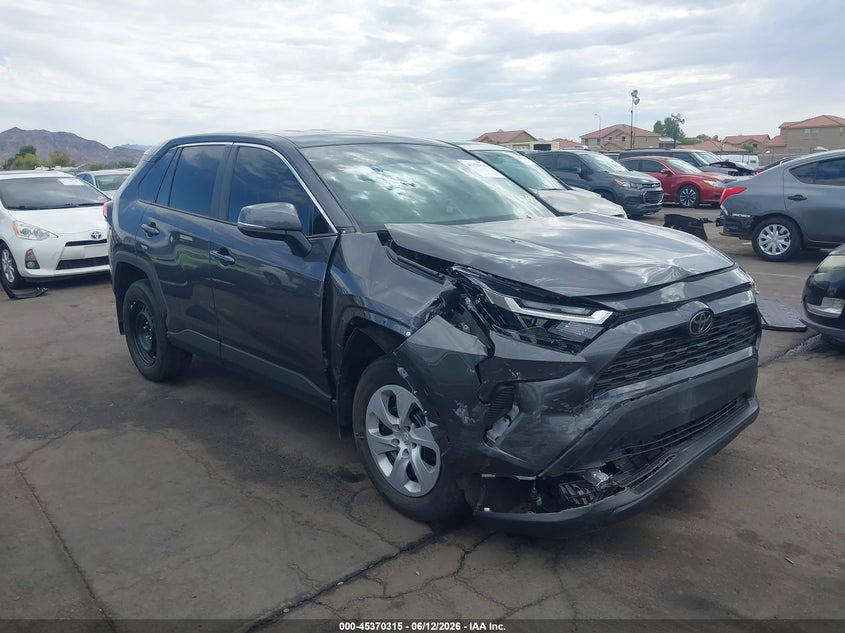 2025 Toyota Rav 4 VIN 2T3K1RFV3SW388532 IAAI salvage auction — RIGHT FRONT, Salvage (Arizona), sold $11,300 on 2026-07-28 (photo 6)
