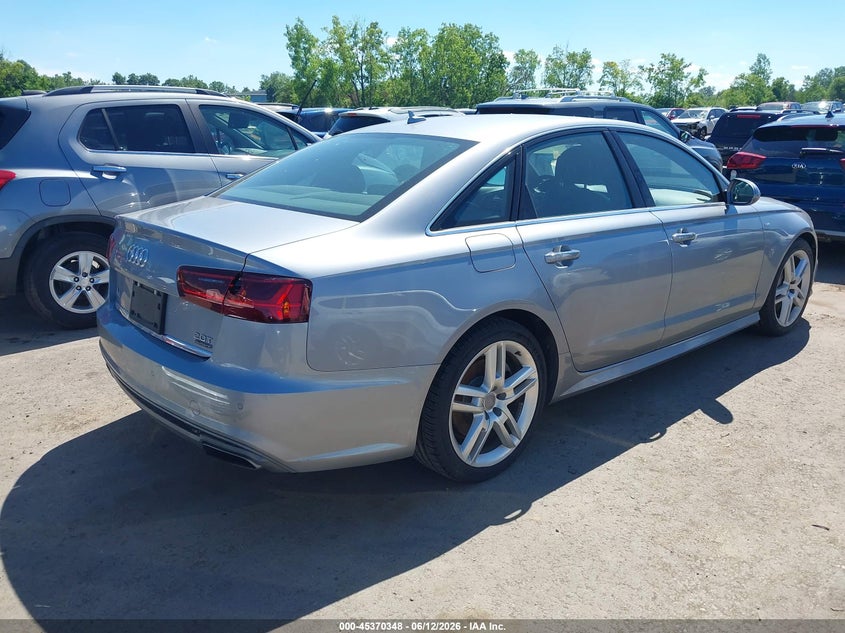 2016 Audi A6 VIN WAUGFAFC0GN110657 IAAI salvage auction — UNKNOWN, Salvage Title, sold $5,200 on 2026-07-12 (photo 4)