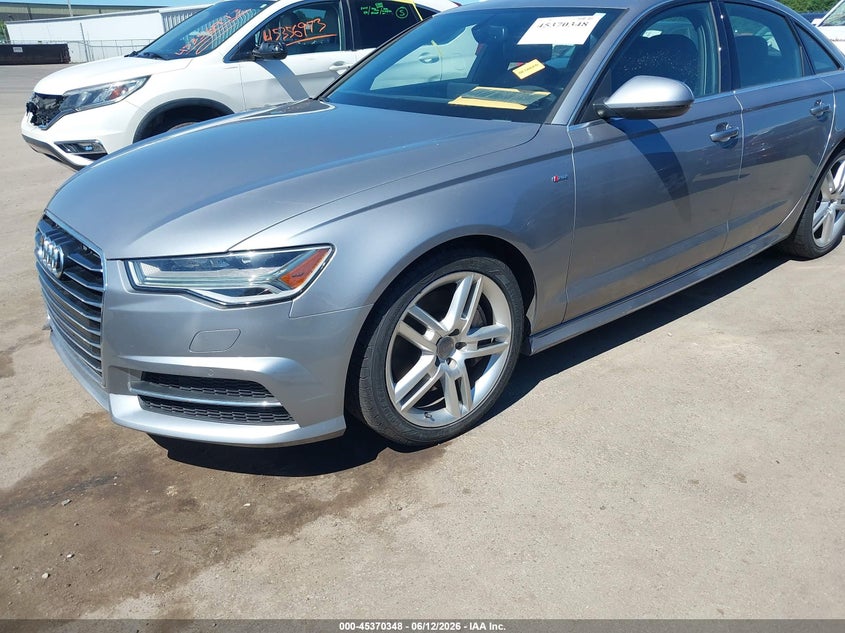 2016 Audi A6 VIN WAUGFAFC0GN110657 IAAI salvage auction — UNKNOWN, Salvage Title, sold $5,200 on 2026-07-12 (photo 6)