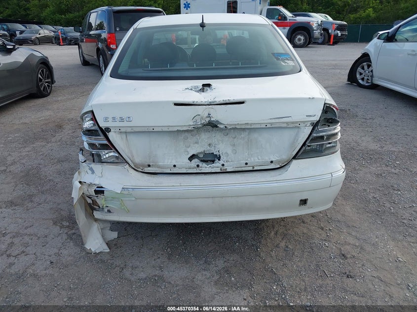 2003 Mercedes-benz E-class VIN WDBUF65J53A154348 IAAI salvage auction — REAR END, Salvage (Kentucky), sold $325 on 2026-08-10 (photo 6)