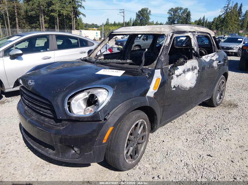 2016 Mini Countryman VIN WMWZB3C55GWR49235 IAAI salvage auction — INTERIOR BURN, Bill Of Sale - Parts Only (Washington), sold $25 on 2026-07-22 (photo 2)