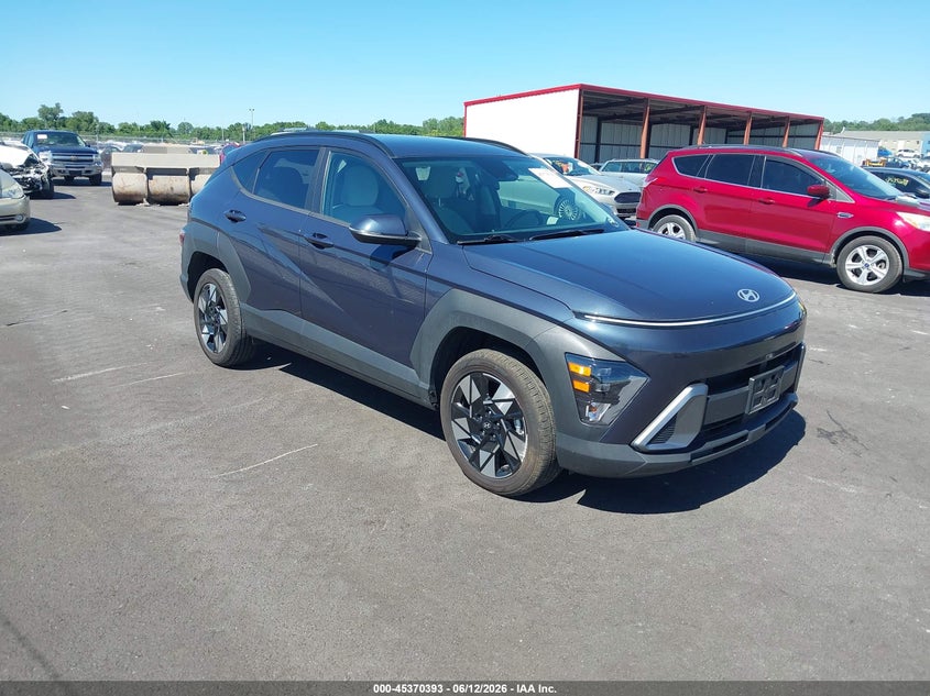 2024 Hyundai Kona VIN KM8HBCAB9RU165772 IAAI salvage auction — REAR END, Salvage (Illinois), sold $4,550 on 2026-07-21 (photo 1)