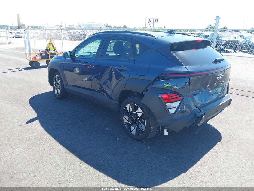 2024 Hyundai Kona VIN KM8HBCAB9RU165772 IAAI salvage auction — REAR END, Salvage (Illinois), sold $4,550 on 2026-07-21 (photo 3)