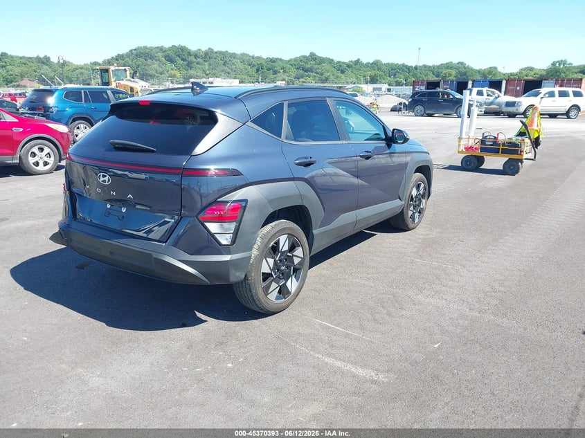 2024 Hyundai Kona VIN KM8HBCAB9RU165772 IAAI salvage auction — REAR END, Salvage (Illinois), sold $4,550 on 2026-07-21 (photo 4)