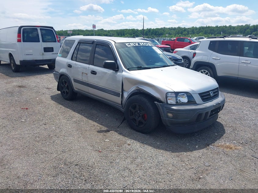 1998 Honda Cr-v VIN JHLRD2843WC007579 IAAI salvage auction — LEFT FRONT, Salvage - Greater Than 75% (Maryland), sold $475 on 2026-07-09 (photo 1)