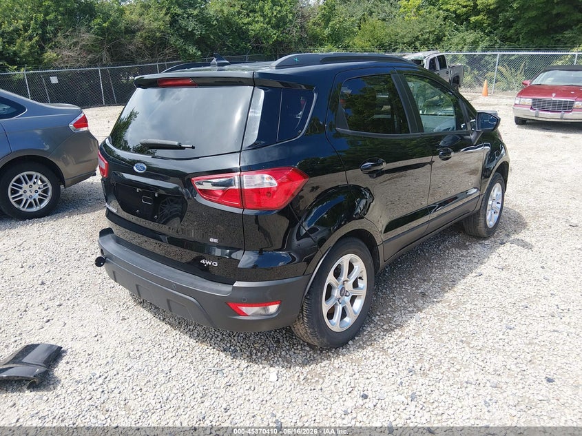 2018 Ford Ecosport VIN MAJ6P1UL8JC191592 IAAI salvage auction — LEFT SIDE, Salvage (Ohio), sold $2,050 on 2026-07-07 (photo 4)
