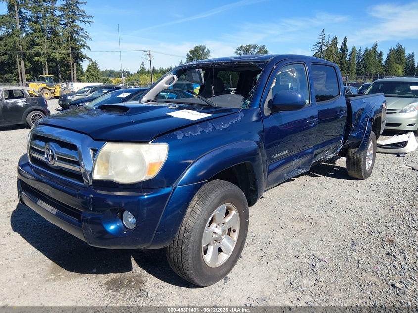 2005 Toyota Tacoma VIN 5TEKU72N65Z141550 IAAI salvage auction — ROLLOVER, Bill Of Sale (Washington), sold $1,300 on 2026-07-08 (photo 2)
