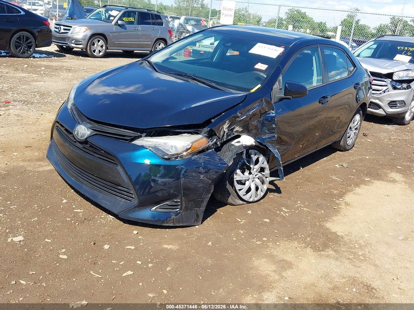 2019 Toyota Corolla VIN 5YFBURHE2KP905012 IAAI salvage auction — LEFT FRONT, Salvage (Ohio), sold $3,800 on 2026-07-24 (photo 2)