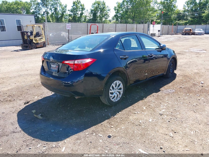 2019 Toyota Corolla VIN 5YFBURHE2KP905012 IAAI salvage auction — LEFT FRONT, Salvage (Ohio), sold $3,800 on 2026-07-24 (photo 4)