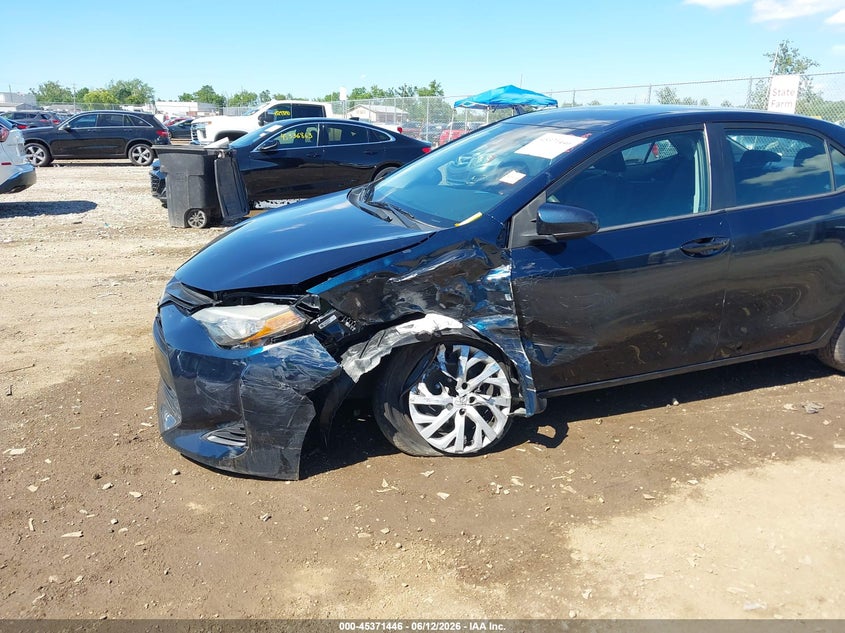 2019 Toyota Corolla VIN 5YFBURHE2KP905012 IAAI salvage auction — LEFT FRONT, Salvage (Ohio), sold $3,800 on 2026-07-24 (photo 6)