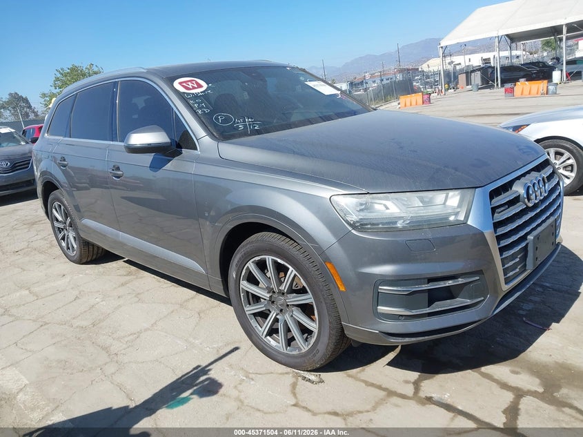 2017 Audi Q7 VIN WA1LAAF71HD024262 IAAI salvage auction — REPOSSESSION, Clear - Dealer Only (California), sold $4,475 on 2026-07-29 (photo 1)