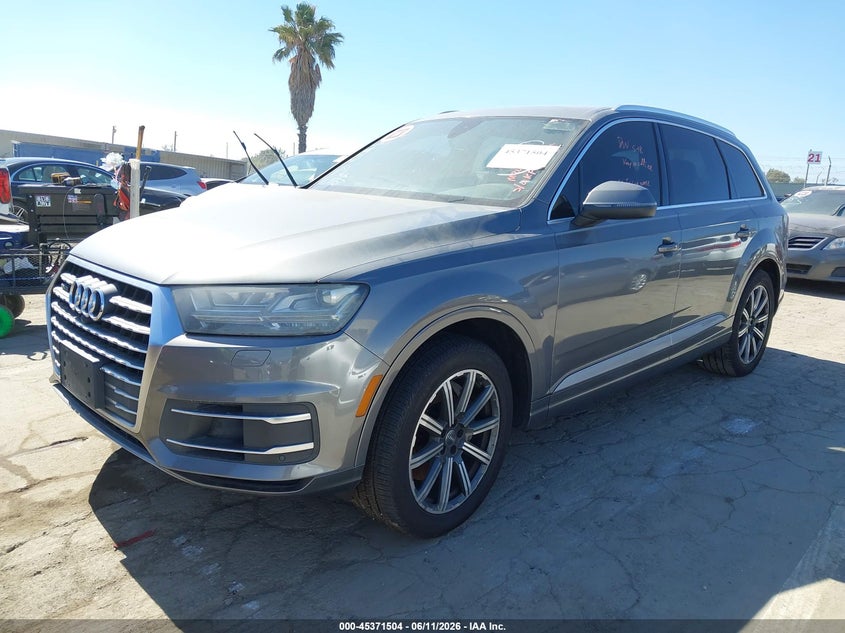 2017 Audi Q7 VIN WA1LAAF71HD024262 IAAI salvage auction — REPOSSESSION, Clear - Dealer Only (California), sold $4,475 on 2026-07-29 (photo 2)