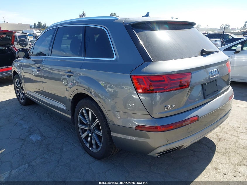 2017 Audi Q7 VIN WA1LAAF71HD024262 IAAI salvage auction — REPOSSESSION, Clear - Dealer Only (California), sold $4,475 on 2026-07-29 (photo 3)