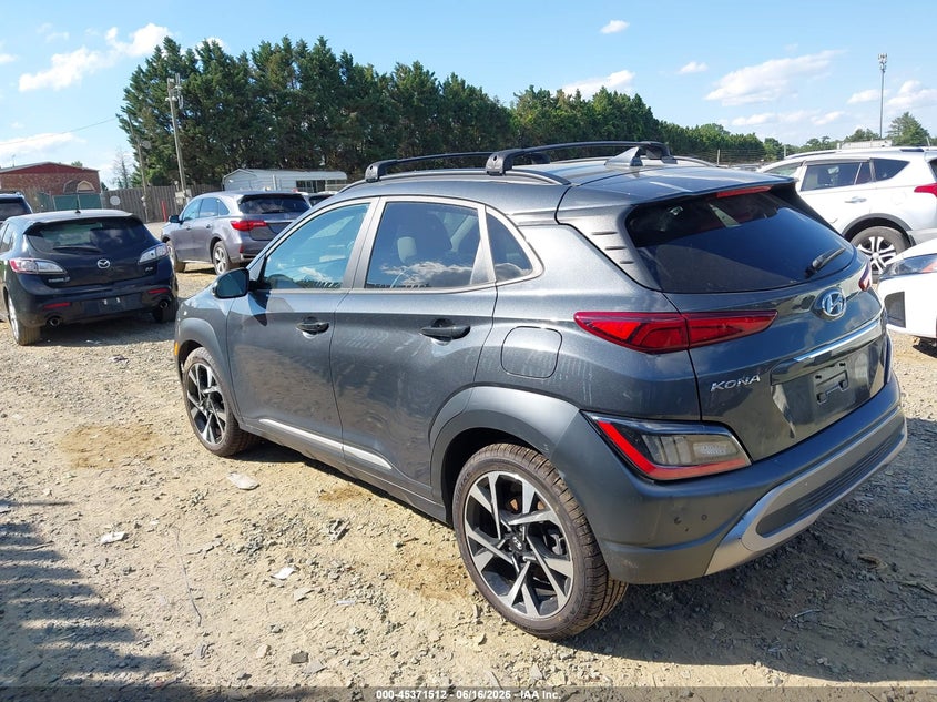 2022 Hyundai Kona VIN KM8K5CA31NU788528 IAAI salvage auction — UNDERCARRIAGE, Salvage (Virginia), sold $7,050 on 2026-07-13 (photo 3)