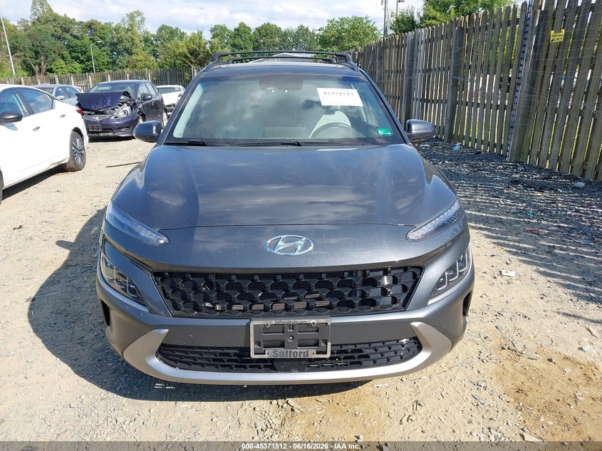 2022 Hyundai Kona VIN KM8K5CA31NU788528 IAAI salvage auction — UNDERCARRIAGE, Salvage (Virginia), sold $7,050 on 2026-07-13 (photo 6)