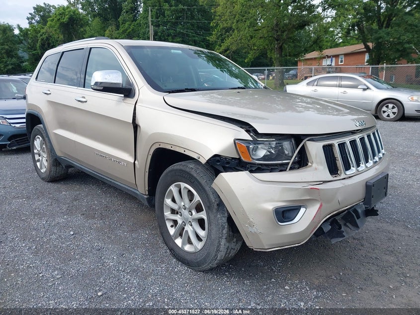 2014 Jeep Grand cherokee VIN 1C4RJFBG3EC227027 IAAI salvage auction — RIGHT FRONT, Salvage Title, sold $1,250 on 2026-07-19 (photo 6)