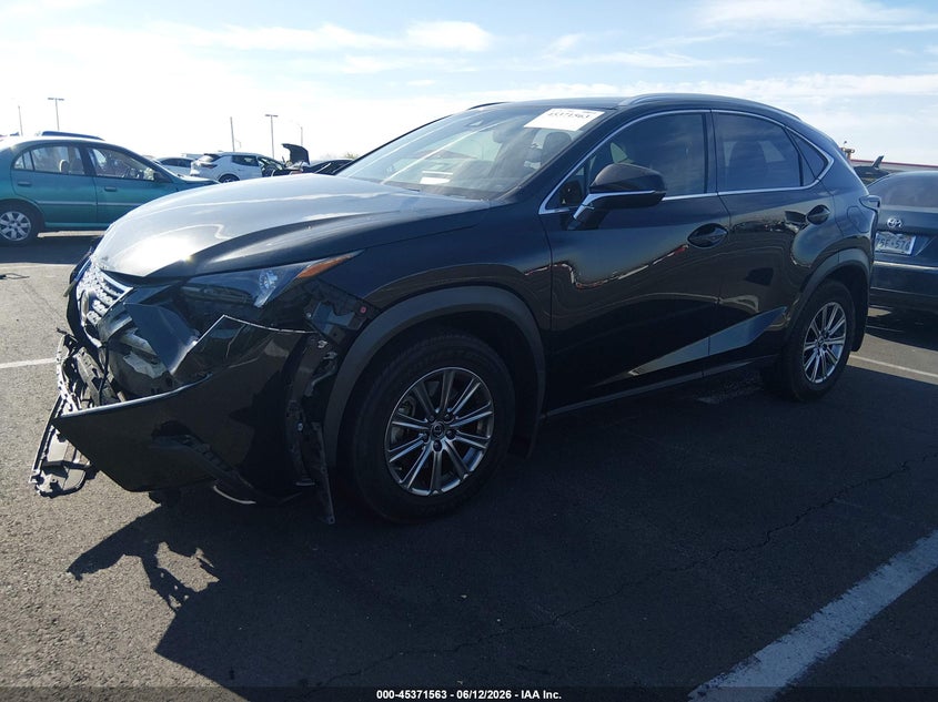 2019 Lexus Nx VIN JTJBARBZXK2192943 IAAI salvage auction — FRONT END, Salvage (Nevada), sold $9,150 on 2026-07-17 (photo 2)