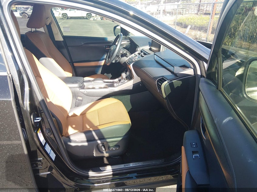 2019 Lexus Nx VIN JTJBARBZXK2192943 IAAI salvage auction — FRONT END, Salvage (Nevada), sold $9,150 on 2026-07-17 (photo 5)