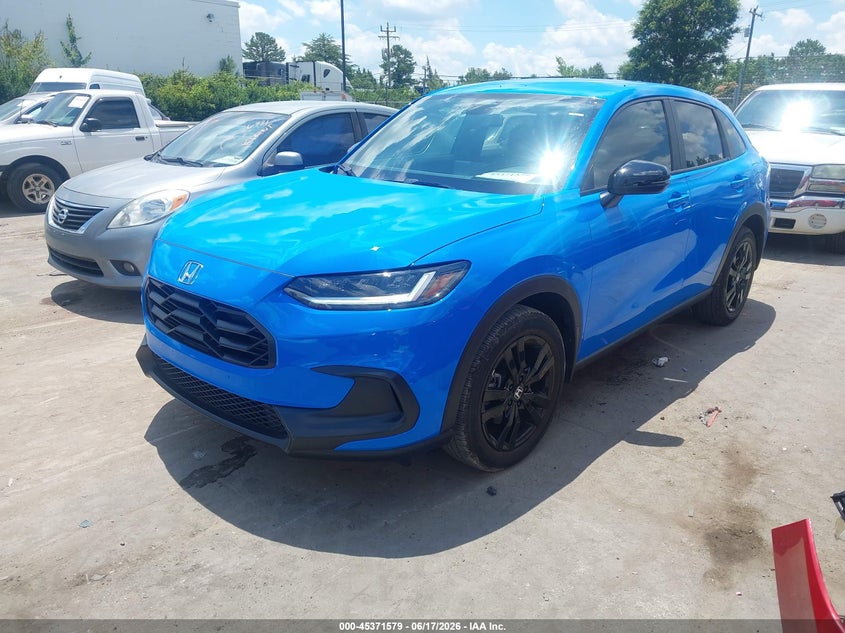 2026 Honda Hr-v VIN 3CZRZ1H54TM727818 IAAI salvage auction — REAR END, Salvage (North Carolina), sold $12,800 on 2026-07-31 (photo 2)